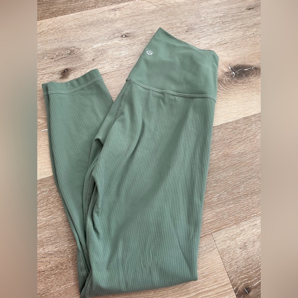 Lululemon High Rise Align Ribbed 25” - Picture 2 of 3